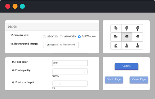 Custom messaging